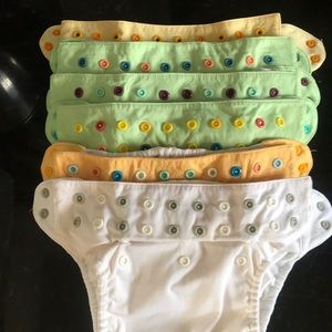 6 bumgenius cloth diapers